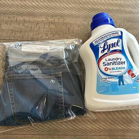 rag & bone 🦴 👖 ‘dre’ lowrise boyfriend slim with a touch of stretch! ✈️ 🚙 🪩 - Picture 16 of 17